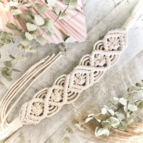 26 colors / Macrame curtain tie backs  / Boho curtain decor