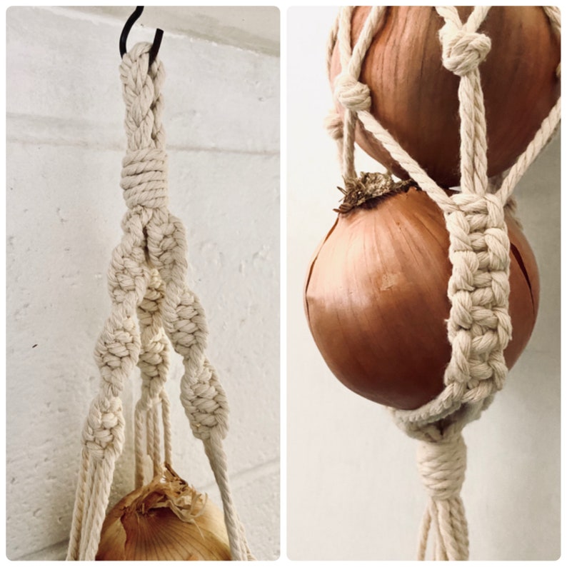 Macrame Onion Bag / 11 Colors/ Macrame Avocado Bag /macrame Etsy