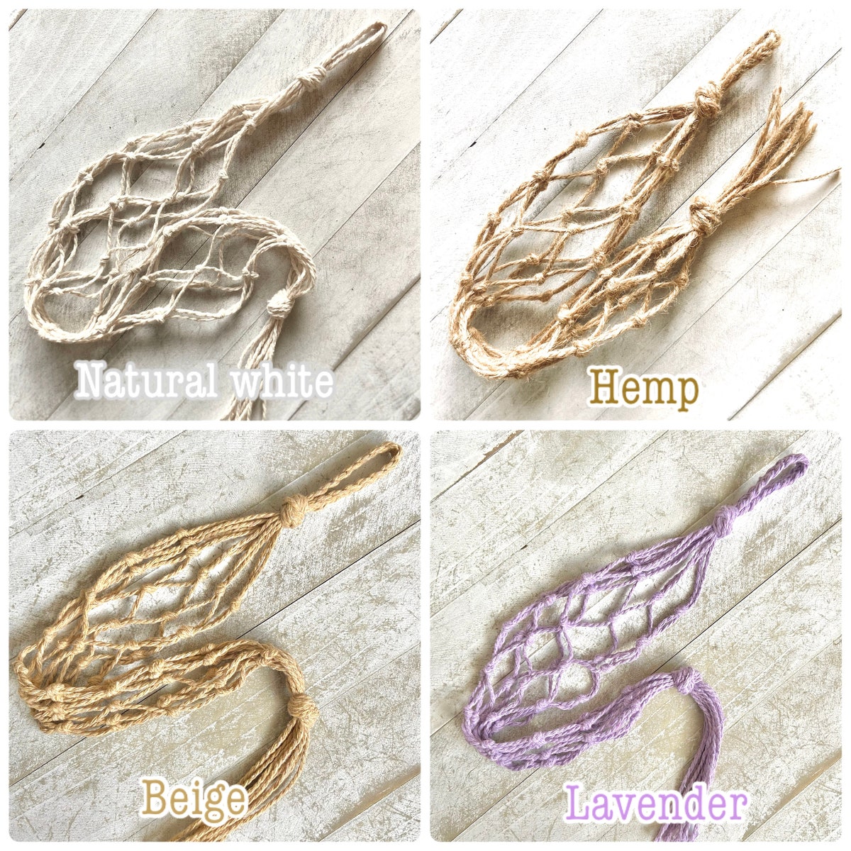 Macrame garlic lemon orange onion hanging bag / Macrame Fruit storage