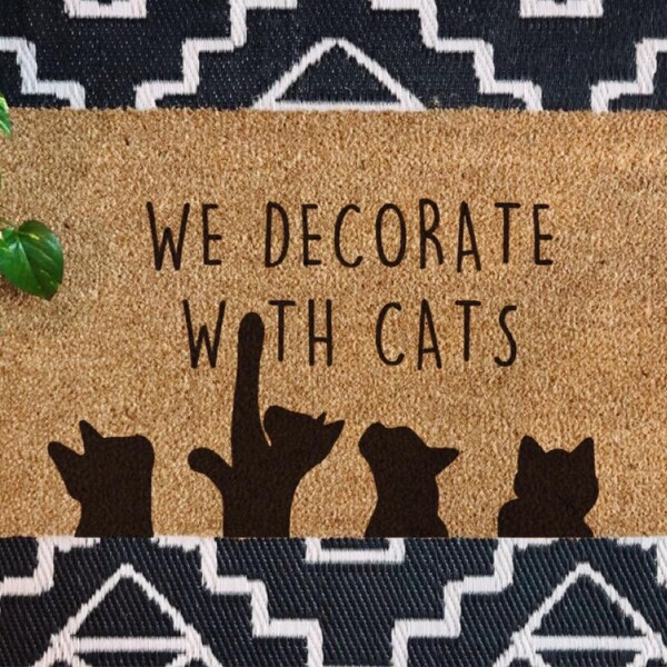 Decorate With Cats Etsy