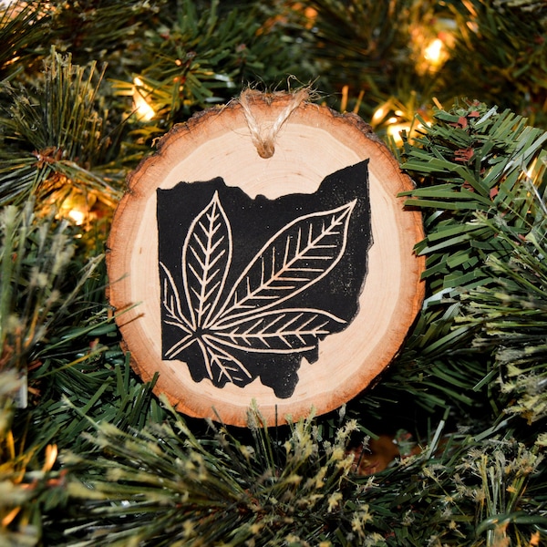 Ohio Buckeye Ornament