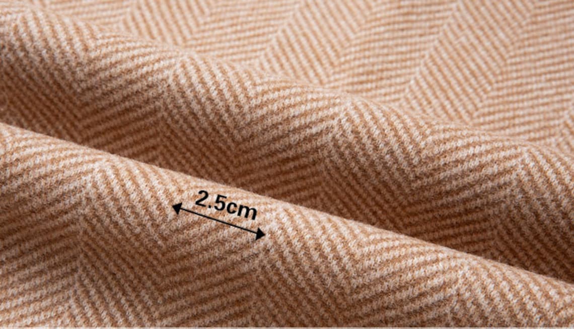 Textured Woolen Fabric Woolen Fabric Woolen Twill Fabric - Etsy