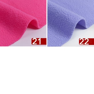 Polar Fleece Fabric, Anti Pill Fabric, Soft Blanket Fabric, Toy Fabric, Jackets Fabric, Super Soft & Warm, By The Half Yard image 9
