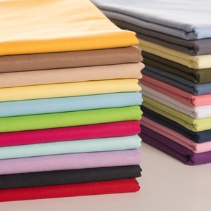 Cotton Twill Fabric, 100% Cotton Fabric, Summer Fabric, Apparel Fabric, By the Half Yard
