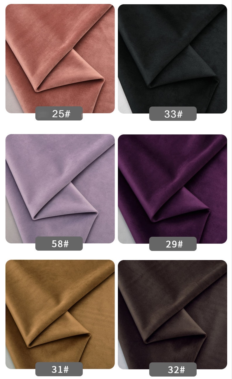 Velvet Fabric Soft Velvet Fabric Velvet Upholstery Fabric Etsy