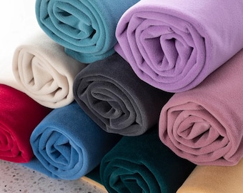 Velvet Fabric, Soft Velvet Fabric, Velvet Upholstery Fabric, Polyester Velvet,  Sewing Fabric By The Half Yard