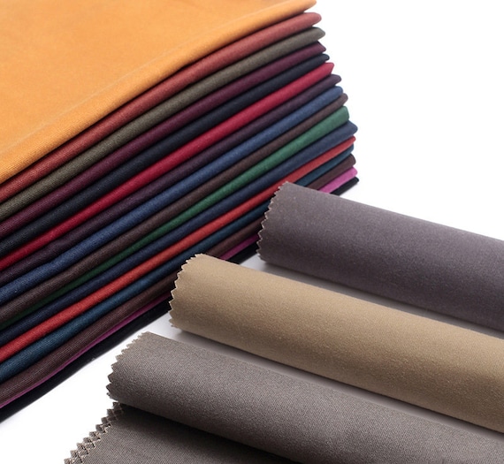 Waxed Canvas Fabric, 8oz, Water Resistant, Waterproof Fabric, Hand