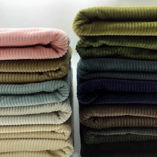 Cotton Corduroy Fabric, 8 Wales Corduroy Fabric, Vintage Corduroy Fabric, Jacket Fabric, Coat Fabric, DIY Fabric, By the Half Yard