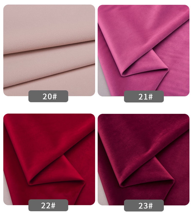 Velvet Fabric Soft Velvet Fabric Velvet Upholstery Fabric Etsy