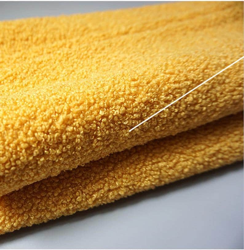 Teddy Plush Fabric Sherpa Fabric Fleece Fabric Cashmere Etsy