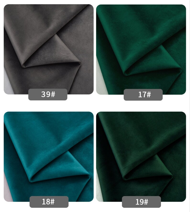 Velvet Fabric Soft Velvet Fabric Velvet Upholstery Fabric Etsy