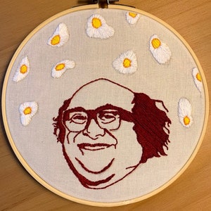 Danny Devito Embroidery Hoop
