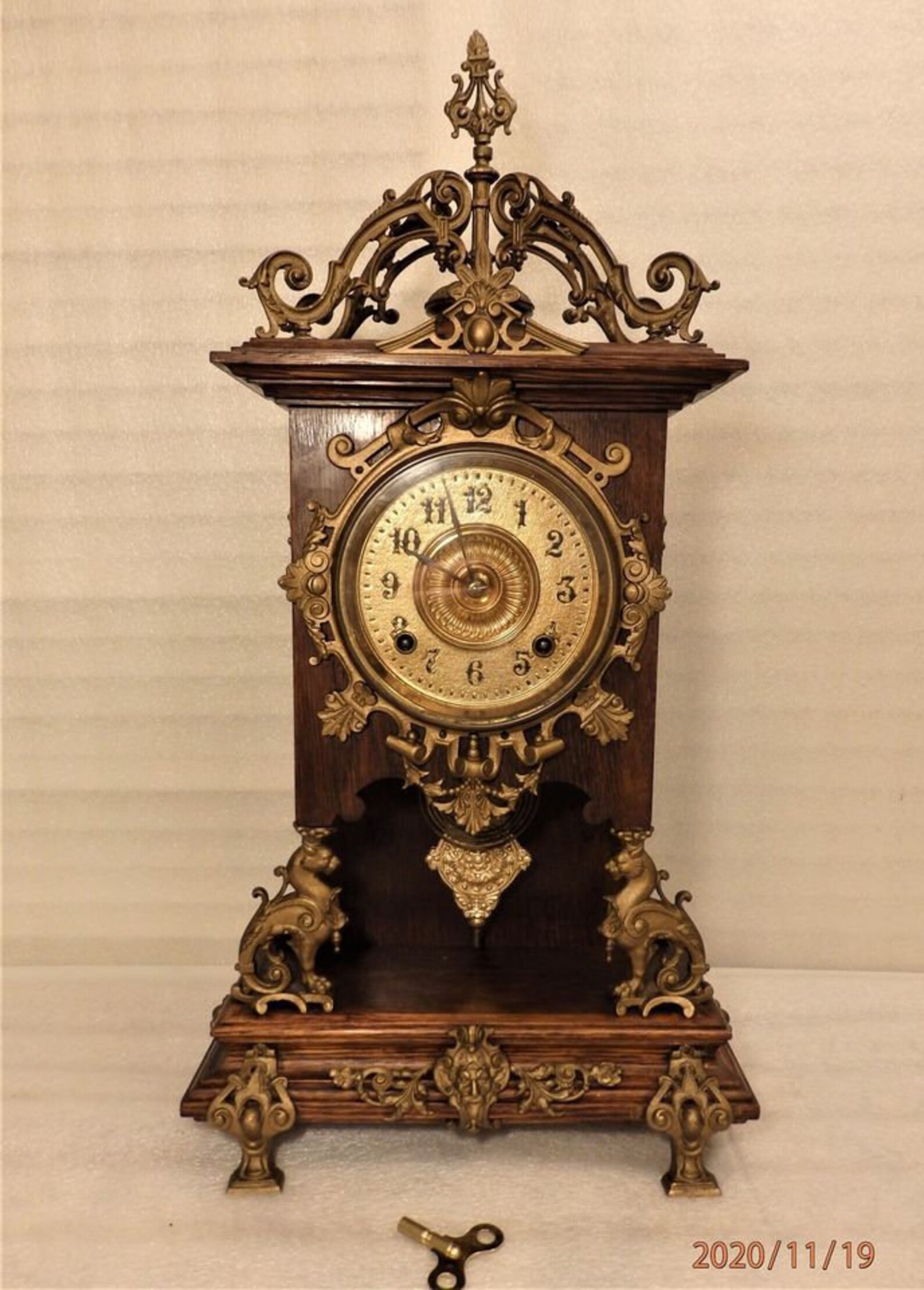 Antique Ansonia D Model Clock. 1882 Etsy