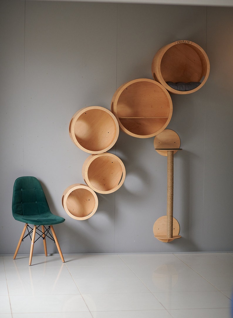 CATS SCRATCHER Modern Cat Furniture Gift for Cat Lover Cat Etsy