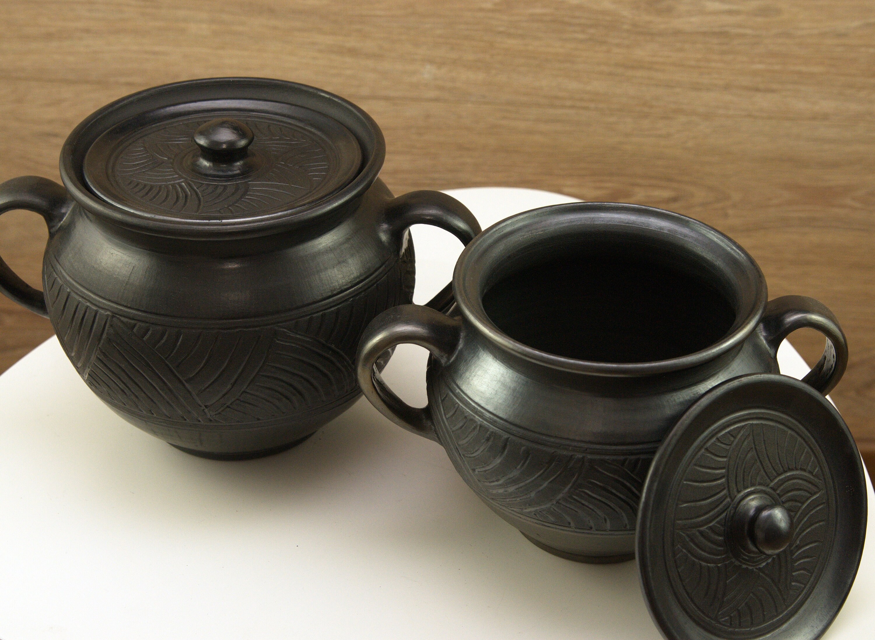 Handmade Pottery CLAY Earthen cookware organic tableware Etsy