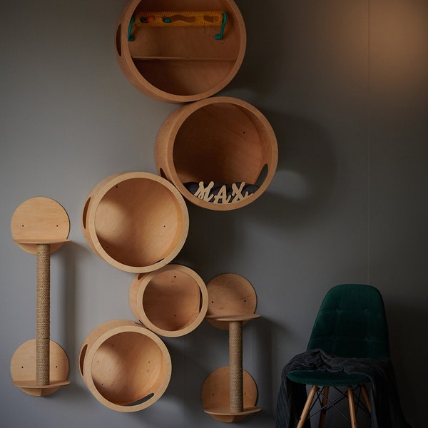 Cat Tree Modern Etsy