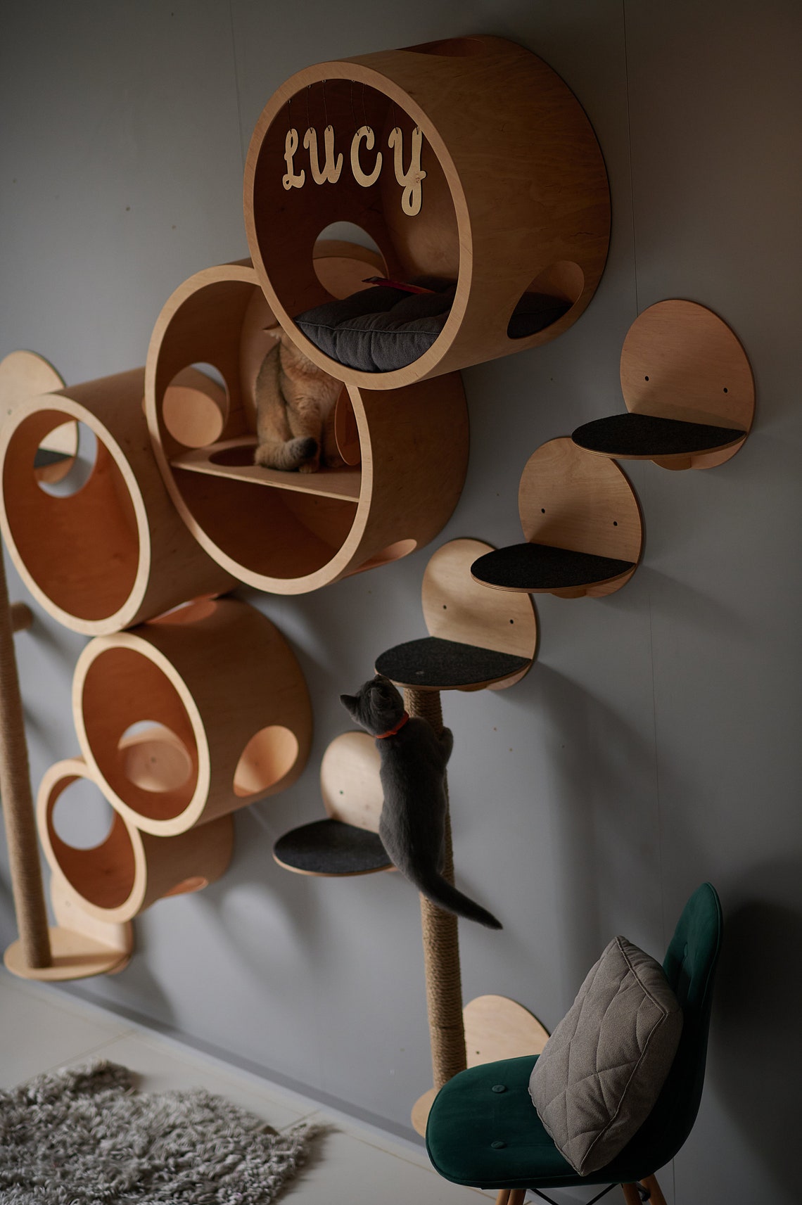 CAT STEPS Cat Furniture Cat Shelf Cat Tree Cat Gym Cat Etsy