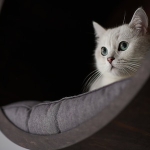 SET HOUSES for CATS, Modern Cat Furniture, Gift for Cat Lover, Large Cat Bed, Cat Shelf, Cat wall Tree, Modern Wall