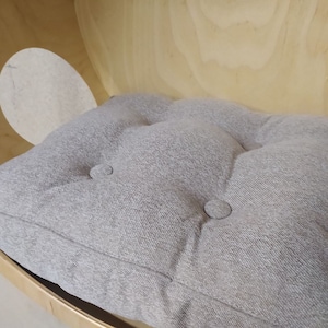 Oreiller en coton pour maison de chat, meubles modernes pour chat image 5