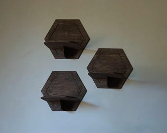 Set of 3 clasic CAT STEPS fot cat houses