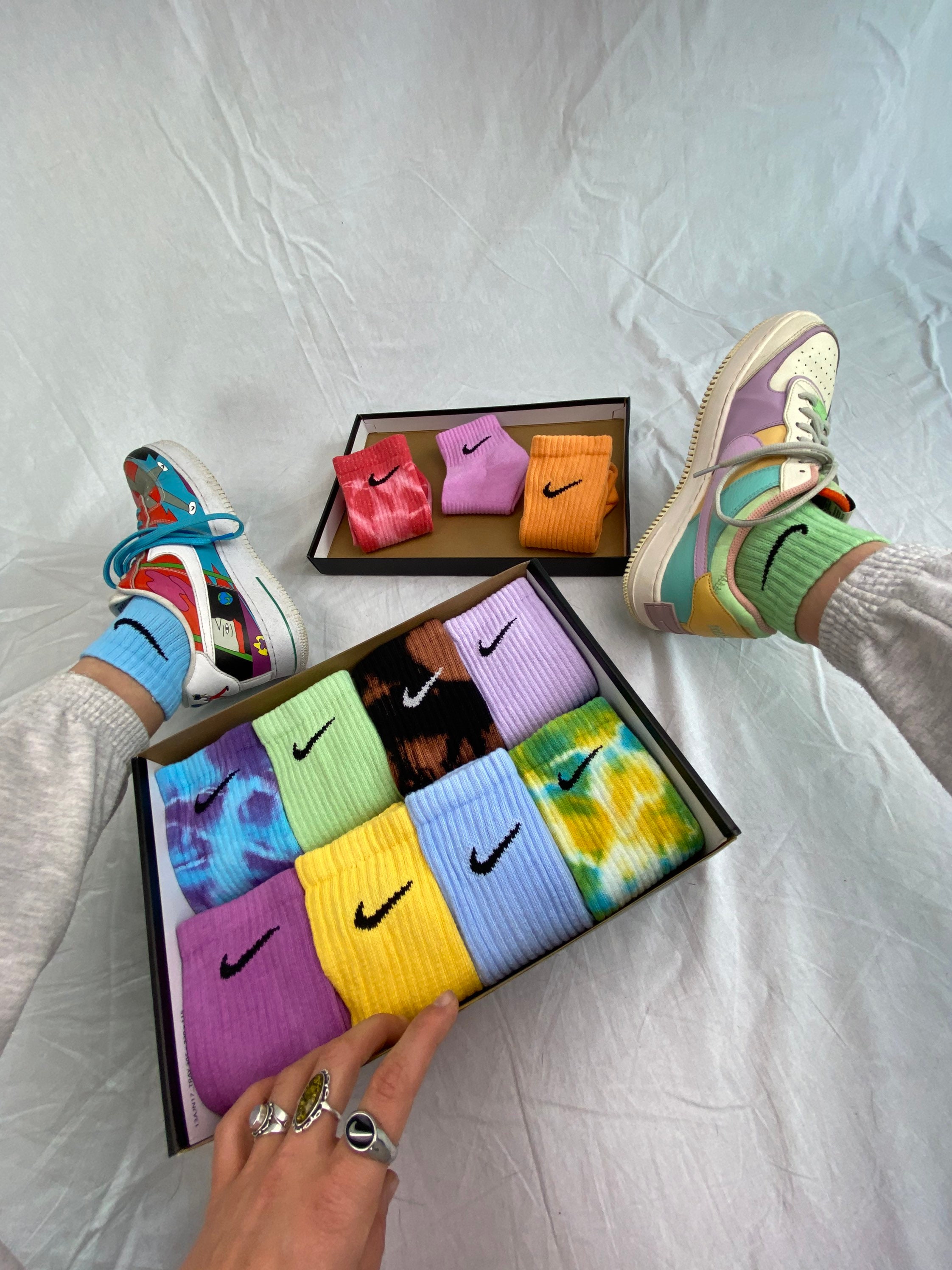 Nike gekleurde sokken - Nederland
