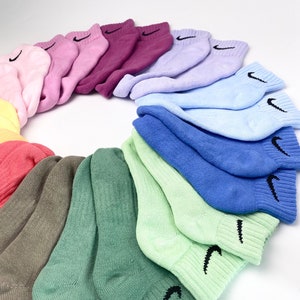 Nike kurze bunte Socken verschiedene Farben Bild 2