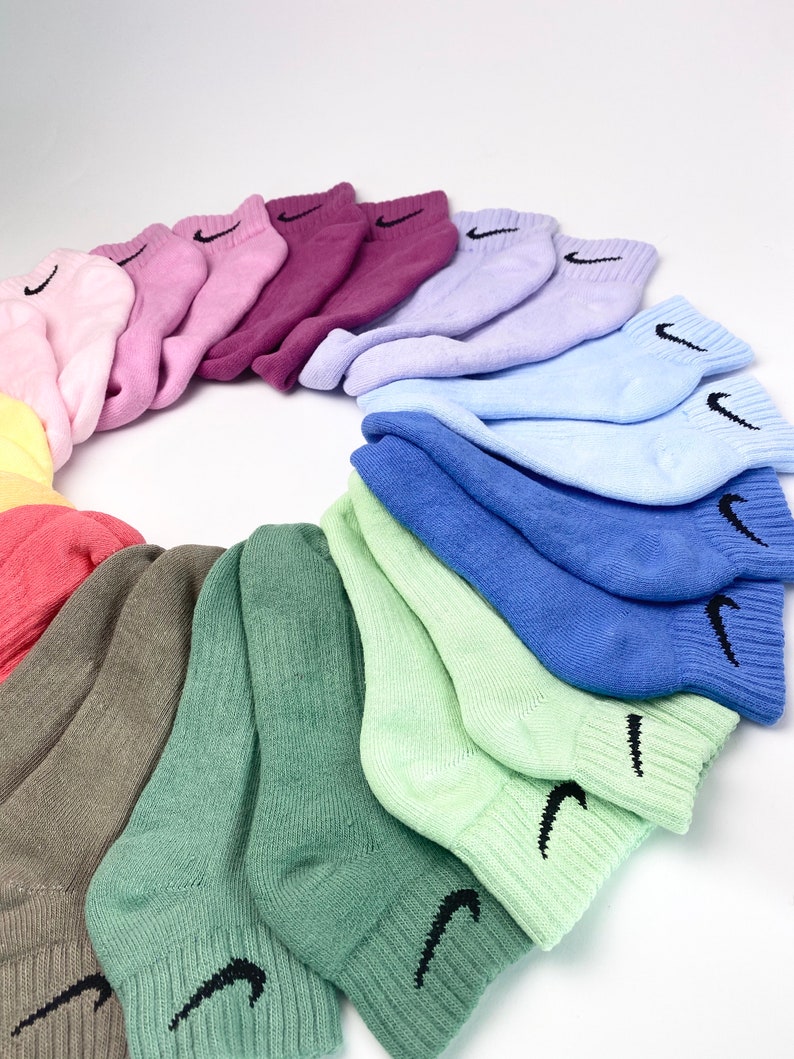 Nike kurze bunte Socken verschiedene Farben Bild 2