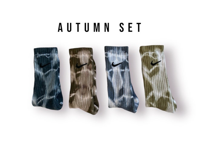 Nike Tie-Dye Socks Autumn Set