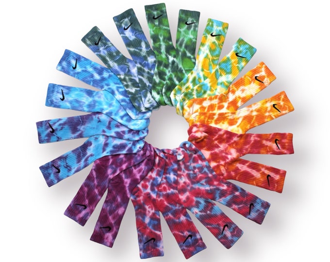 Nike Tie-Dye Socks Two-Tone