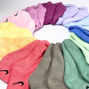 Nike kurze bunte Socken verschiedene Farben Bild 3