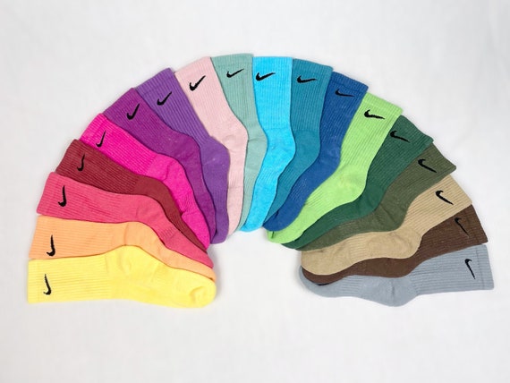 Nike gekleurde sokken Etsy België