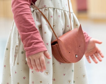 Little girl purse Kitty bag Toddler cat purse