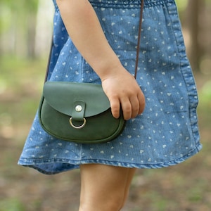 Kleinkind Ledertasche Kleines Mädchen Geldbörse Mini Crossbody Bag