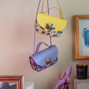 Sac en cuir pour tout-petits mignon et élégant pour petites filles