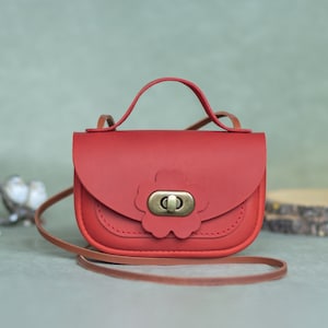Kleines Mädchen Geldbörse Kleinkind Ledertasche Mini Crossbody Geldbörse