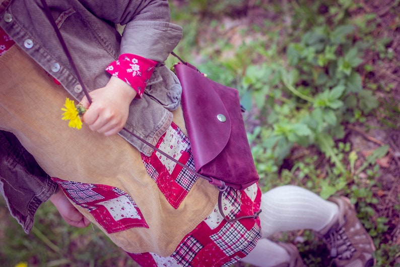 Little girl bag Young lady purse Сell phone bag zdjęcie 9