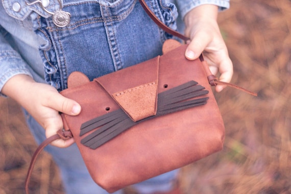 Sac Banane Enfant En Forme De Chat Pailleté - Portefeuille à Bandoulière Réglable Pour Fille - Violet - 4