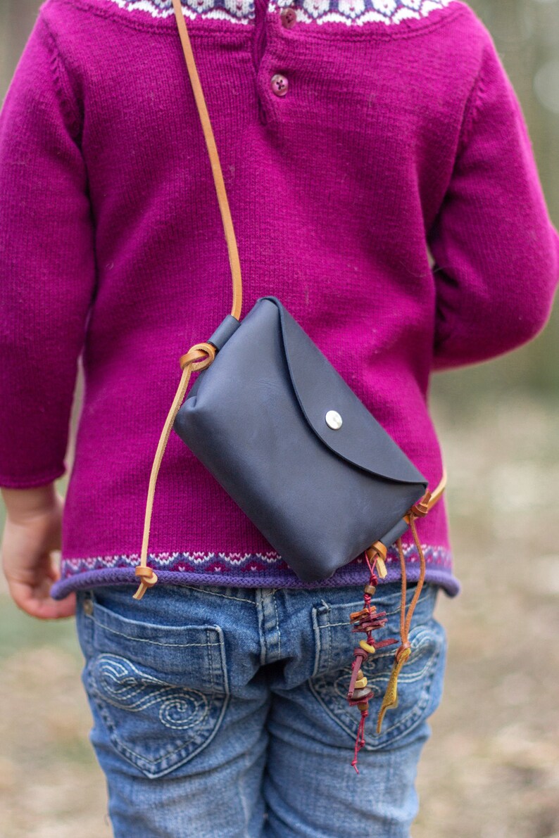 Toddler Girl Purse Kids Leather Bag Flower Girl Purse Etsy