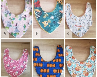 Bavoir Triangle Etsy