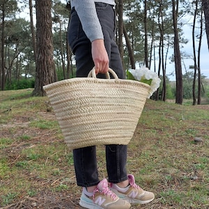 Stroh Handtasche / Stroh Strandtasche / Einkaufstasche / französische Korbtasche / Markttasche / Sommertasche / Einkaufstasche / Handtaschen