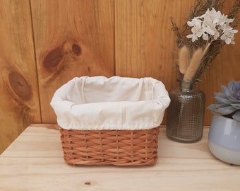 Square Banneton / Wicker Banneton / Bread Basket / Bread Proofing Basket / Wicker Basket / Proofing Basket / Baking Bread / Serving Basket