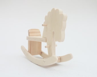 Miniature Wood Horse / Wooden Toy to Paint / Kids Activity / Children Toys / Art Toy / Kids Gift / Baby Gift