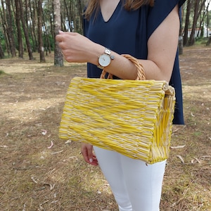 Vintage Basket / Straw Basket / Basket Bag / Straw Reed Bag / Woven Basket / Bohemian Bag / Market Bag / Natural Bag / Straw Beach Bag
