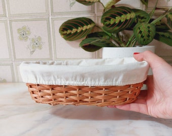 Oval Banneton / Wicker Banneton / Bread Basket / Bread Proofing Basket / Wicker Basket / Proofing Basket / Baking Bread / Serving Basket