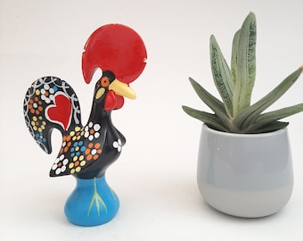 Traditional Rooster / Colorful Rooster / Ceramic Rooster / Rooster Art / Rustic Rooster / Rustic Rooster Decor / Ceramic Art / Gift For Mom