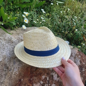 Small Boy Hat / Boy Hat / Straw Child Hat / Style Hat / Beach Hat / Straw Sun Hat / Straw Hat / Boho Hat / Bohemian Hat / Hat For Boy