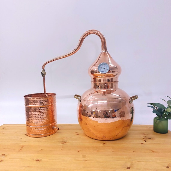 伝統的なアランビック蒸留器 20L / 銅製アランビック蒸留器 / アラン
