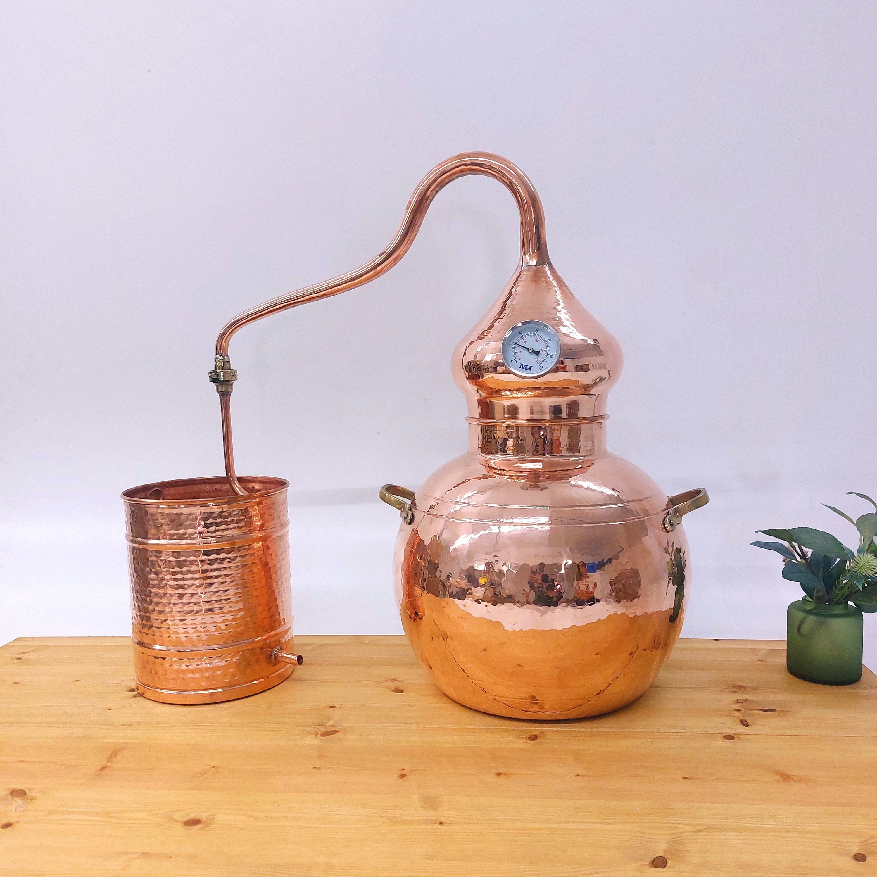 伝統的なアランビック蒸留器 20L / 銅製アランビック蒸留器 / アラン