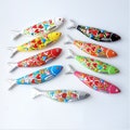 Ceramic Sardine / Portuguese Sardine / Traditional Ceramic Sardine / Ceramic Hanging Sardine / Sardine Art / Vintage Ceramic / Ceramic Fish product logo