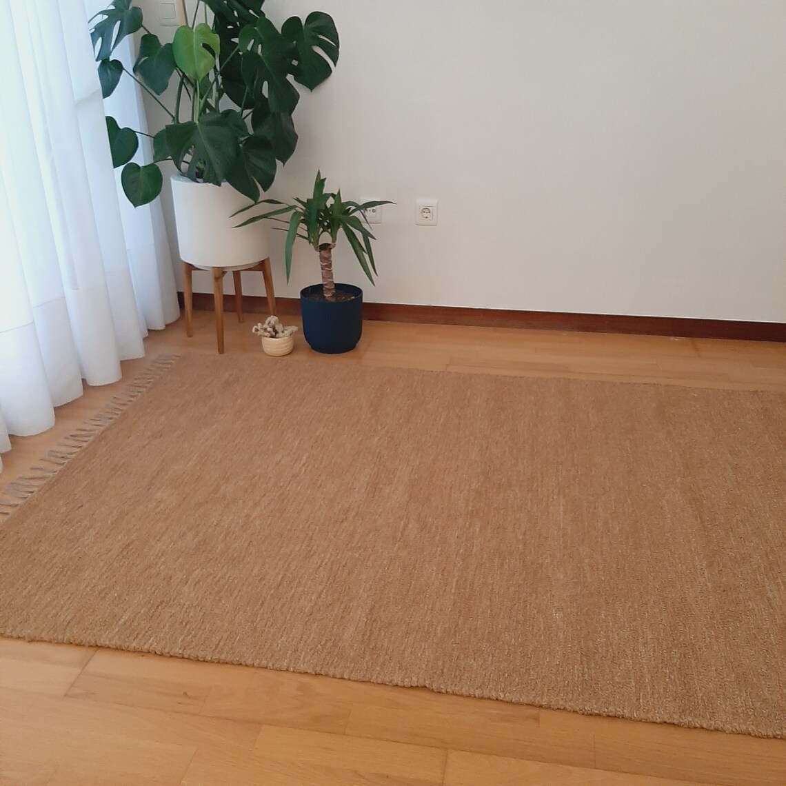 Rust Camel Rug Camel Rug 100x150cm / Area Rug / Rustic Rug / Soft Rug / Cotton Area ...